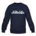 Nebraska Sweatshirt - Hand Lettered Nebraska Crewneck Sweatshirt - navy