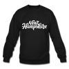 New Hampshire Sweatshirt - Hand Lettered New Hampshire Crewneck Sweatshirt