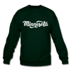 Minnesota Sweatshirt - Hand Lettered Minnesota Crewneck Sweatshirt - forest green