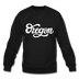 Oregon Sweatshirt - Hand Lettered Oregon Crewneck Sweatshirt - black