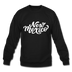 New Mexico Sweatshirt - Hand Lettered New Mexico Crewneck Sweatshirt - black