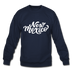 New Mexico Sweatshirt - Hand Lettered New Mexico Crewneck Sweatshirt - navy