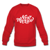 New Mexico Sweatshirt - Hand Lettered New Mexico Crewneck Sweatshirt - red