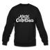 North Carolina Sweatshirt - Hand Lettered North Carolina Crewneck Sweatshirt - black