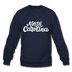 North Carolina Sweatshirt - Hand Lettered North Carolina Crewneck Sweatshirt - navy