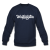 Washington Sweatshirt - Hand Lettered Washington Crewneck Sweatshirt
