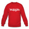 Washington Sweatshirt - Hand Lettered Washington Crewneck Sweatshirt