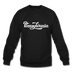 Pennsylvania Sweatshirt - Hand Lettered Pennsylvania Crewneck Sweatshirt - black