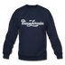 Pennsylvania Sweatshirt - Hand Lettered Pennsylvania Crewneck Sweatshirt - navy