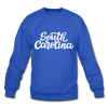 South Carolina Sweatshirt - Hand Lettered South Carolina Crewneck Sweatshirt - royal blue