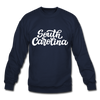 South Carolina Sweatshirt - Hand Lettered South Carolina Crewneck Sweatshirt - navy