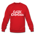 South Carolina Sweatshirt - Hand Lettered South Carolina Crewneck Sweatshirt - red