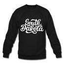 South Dakota Sweatshirt - Hand Lettered South Dakota Crewneck Sweatshirt - black