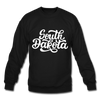 South Dakota Sweatshirt - Hand Lettered South Dakota Crewneck Sweatshirt - black
