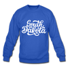 South Dakota Sweatshirt - Hand Lettered South Dakota Crewneck Sweatshirt - royal blue