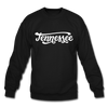 Tennessee Sweatshirt - Hand Lettered Tennessee Crewneck Sweatshirt - black