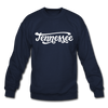 Tennessee Sweatshirt - Hand Lettered Tennessee Crewneck Sweatshirt - navy