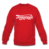 Tennessee Sweatshirt - Hand Lettered Tennessee Crewneck Sweatshirt - red