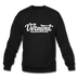 Vermont Sweatshirt - Hand Lettered Vermont Crewneck Sweatshirt - black