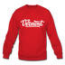Vermont Sweatshirt - Hand Lettered Vermont Crewneck Sweatshirt - red