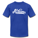 Alabama T-Shirt - Hand Lettered Unisex Alabama T Shirt - royal blue