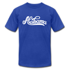 Alabama T-Shirt - Hand Lettered Unisex Alabama T Shirt - royal blue