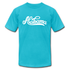 Alabama T-Shirt - Hand Lettered Unisex Alabama T Shirt - turquoise