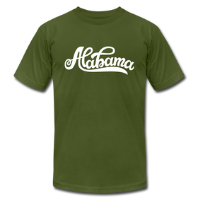 Alabama T-Shirt - Hand Lettered Unisex Alabama T Shirt - olive