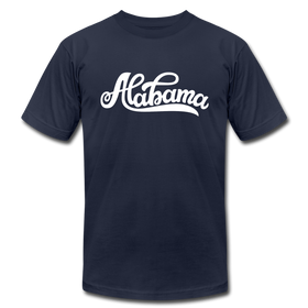 Alabama T-Shirt - Hand Lettered Unisex Alabama T Shirt - navy
