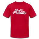 Alabama T-Shirt - Hand Lettered Unisex Alabama T Shirt - red