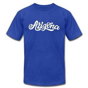 Arizona T-Shirt - Hand Lettered Unisex Arizona T Shirt - royal blue