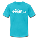 Arizona T-Shirt - Hand Lettered Unisex Arizona T Shirt - turquoise