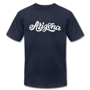 Arizona T-Shirt - Hand Lettered Unisex Arizona T Shirt - navy
