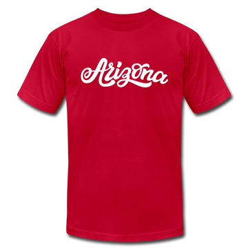 Arizona T-Shirt - Hand Lettered Unisex Arizona T Shirt - red