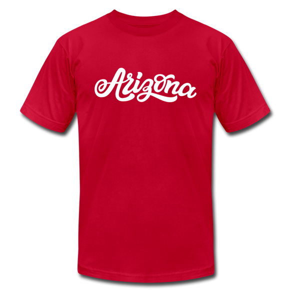 Arizona T-Shirt - Hand Lettered Unisex Arizona T Shirt - red
