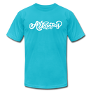 Arkansas T-Shirt - Hand Lettered Unisex Arkansas T Shirt - turquoise