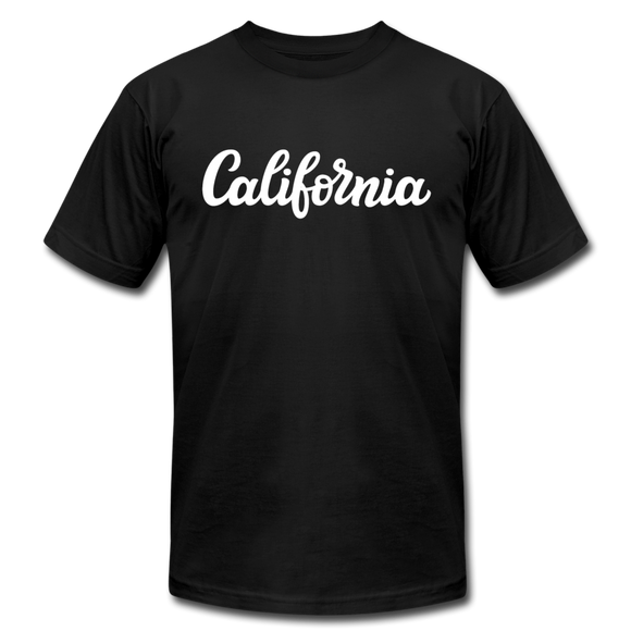 California T-Shirt - Hand Lettered Unisex California T Shirt - black