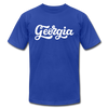 Georgia T-Shirt - Hand Lettered Unisex Georgia T Shirt - royal blue