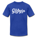 Georgia T-Shirt - Hand Lettered Unisex Georgia T Shirt - royal blue