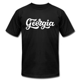 Georgia T-Shirt - Hand Lettered Unisex Georgia T Shirt - black