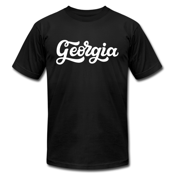Georgia T-Shirt - Hand Lettered Unisex Georgia T Shirt - black