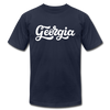 Georgia T-Shirt - Hand Lettered Unisex Georgia T Shirt - navy