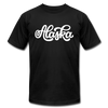 Alaska T-Shirt - Hand Lettered Unisex Alaska T Shirt - black