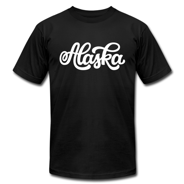 Alaska T-Shirt - Hand Lettered Unisex Alaska T Shirt - black