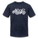 Alaska T-Shirt - Hand Lettered Unisex Alaska T Shirt - navy
