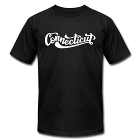 Connecticut T-Shirt - Hand Lettered Unisex Connecticut T Shirt - black
