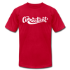Connecticut T-Shirt - Hand Lettered Unisex Connecticut T Shirt - red