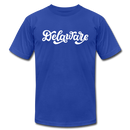 Delaware T-Shirt - Hand Lettered Unisex Delaware T Shirt - royal blue