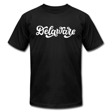 Delaware T-Shirt - Hand Lettered Unisex Delaware T Shirt - black