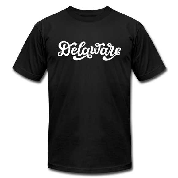 Delaware T-Shirt - Hand Lettered Unisex Delaware T Shirt - black